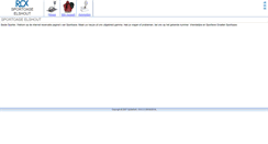 Desktop Screenshot of elshout.sportoase.be